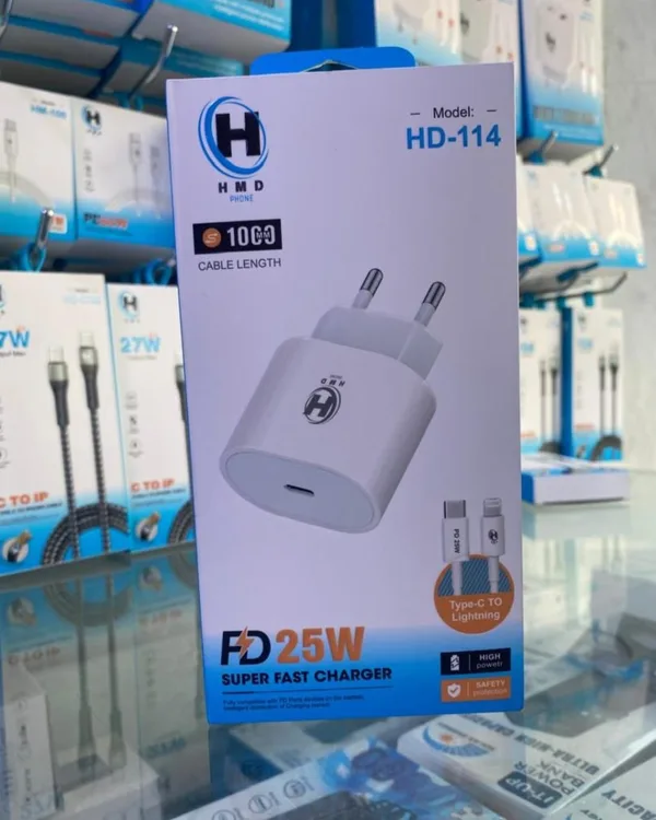 علبة شاحن HMD HD-114 بقدرة 25 واط