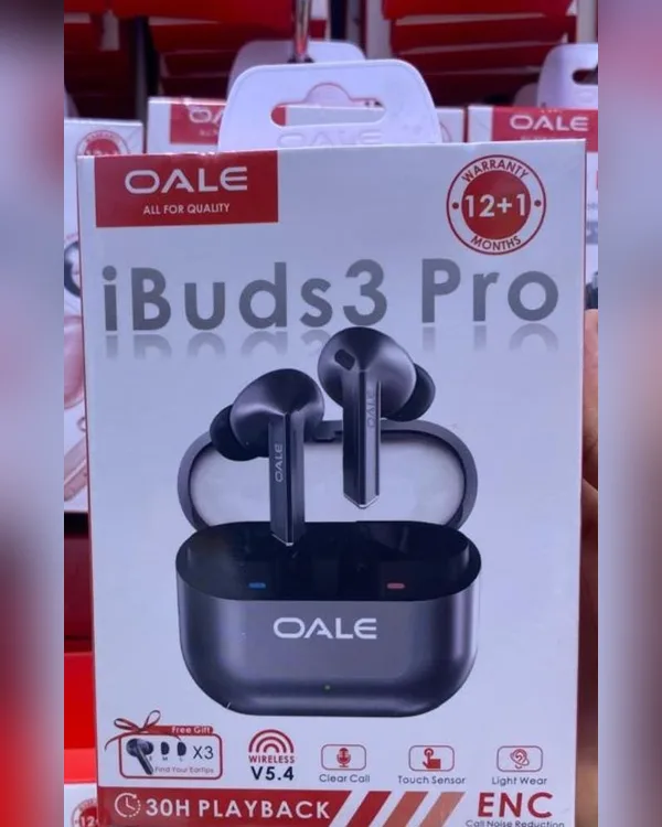 علبة سماعات OALE iBuds3 Pro