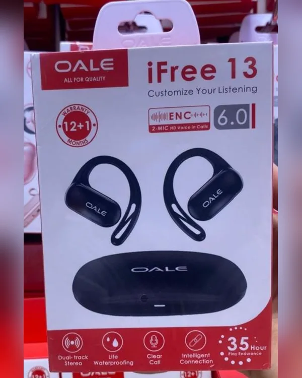 علبة سماعات OALE iFree 13